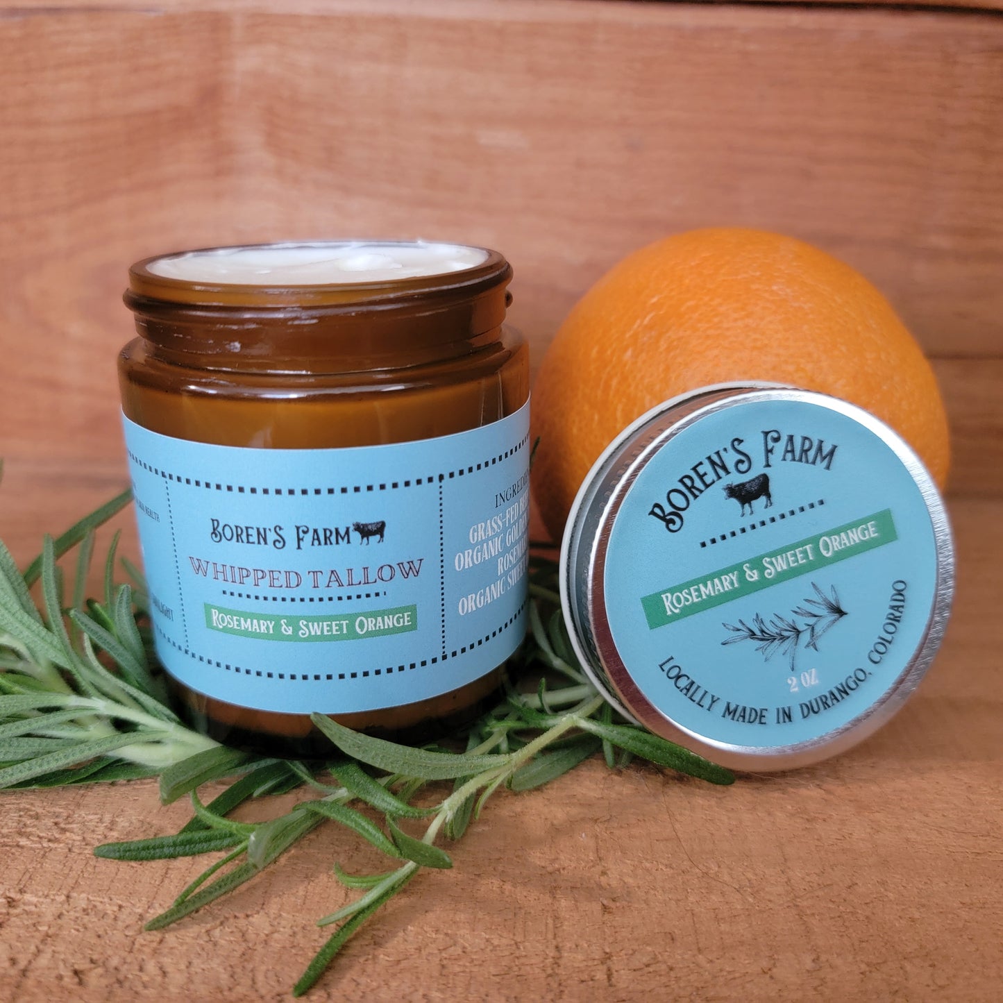 ROSEMARY & SWEET ORANGE WHIPPED TALLOW