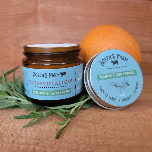 ROSEMARY & SWEET ORANGE WHIPPED TALLOW