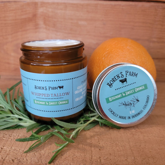ROSEMARY & SWEET ORANGE WHIPPED TALLOW